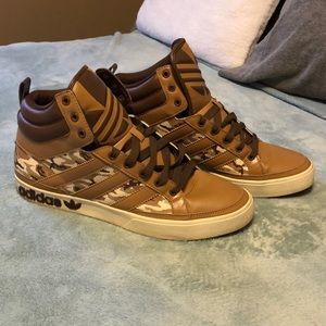 Adidas camo hightops